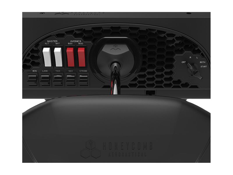 Honeycomb SB003011 Alpha Flight Controls Yoke & Switch Panel
