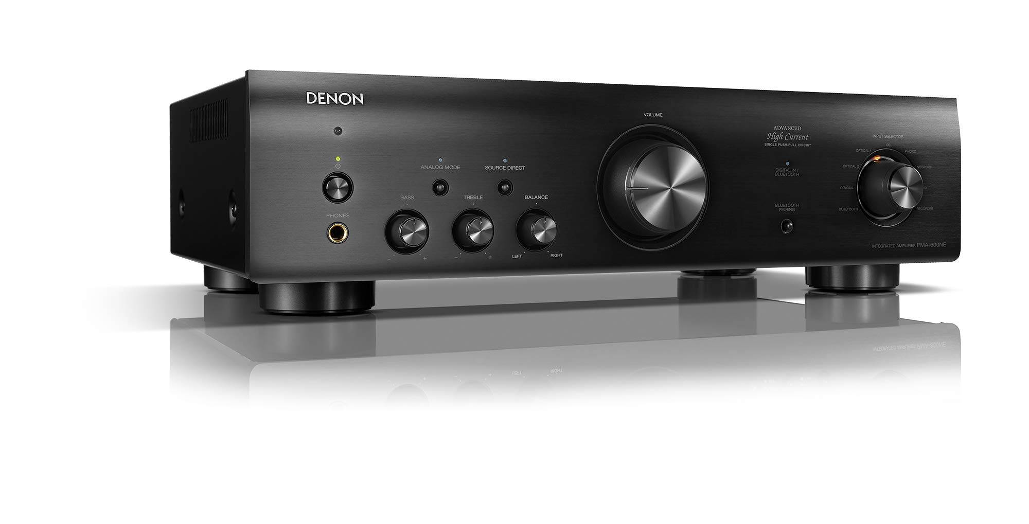 Denon PMA-600NE Integrated Amplifier with 70W Power per Channel and Bluetooth Support