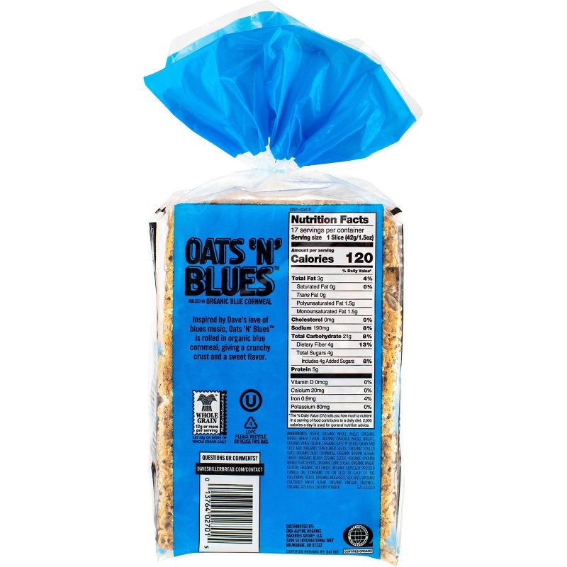 Dave's Killer Bread Organic Blues Bread - 17oz