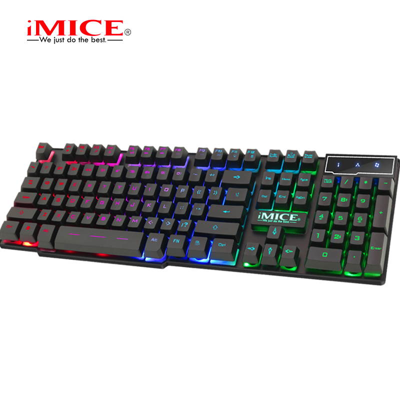 Keyboards Gaming IMice AK-600 Backlight Suspension Key Mechanical Keyboard Game Wired PC Notebook