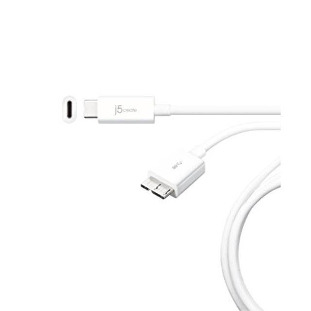 j5create USB Type-C&trade; 3.1 To USB&trade; 3.0 Micro-B Cable