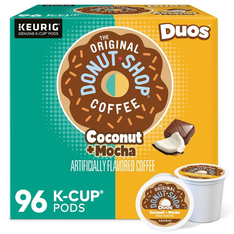 The Original Donut Shop Coconut Mocha Medium Roast Coffee - 96ct