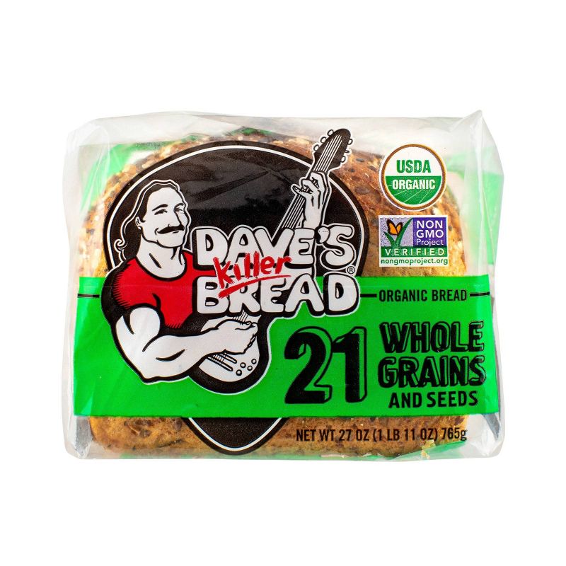 Dave's Killer Bread Organic 21 Whole Grains and Seed Bread - 27oz
