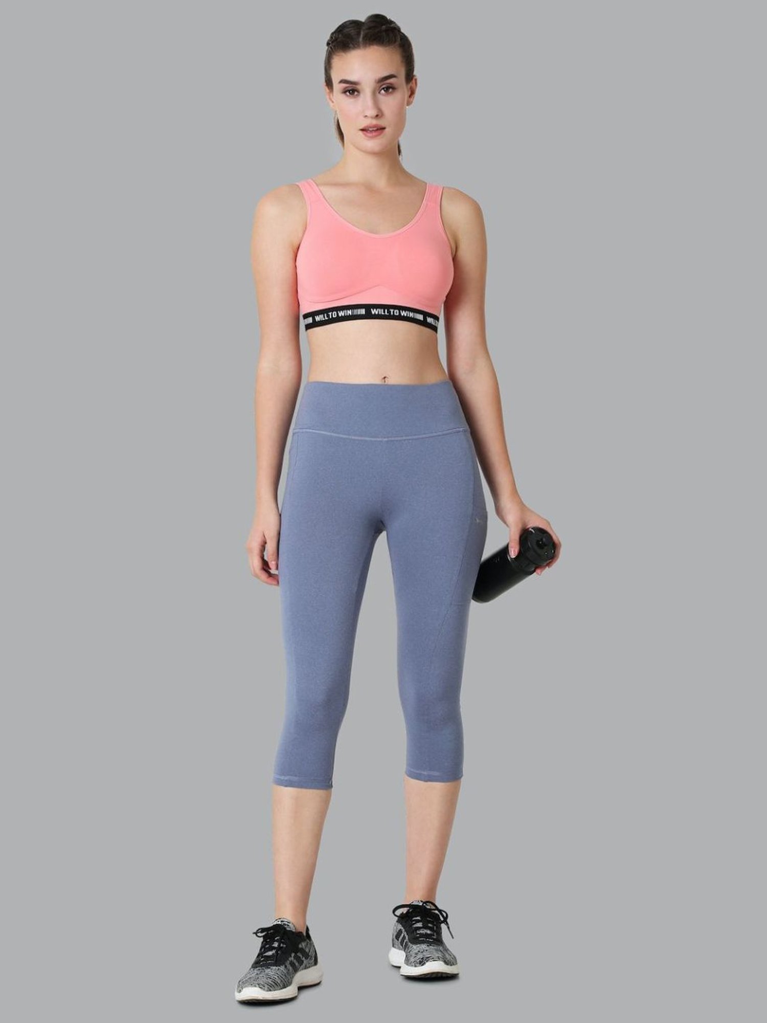 KENDALL + KYLIE Black High Rise Capris