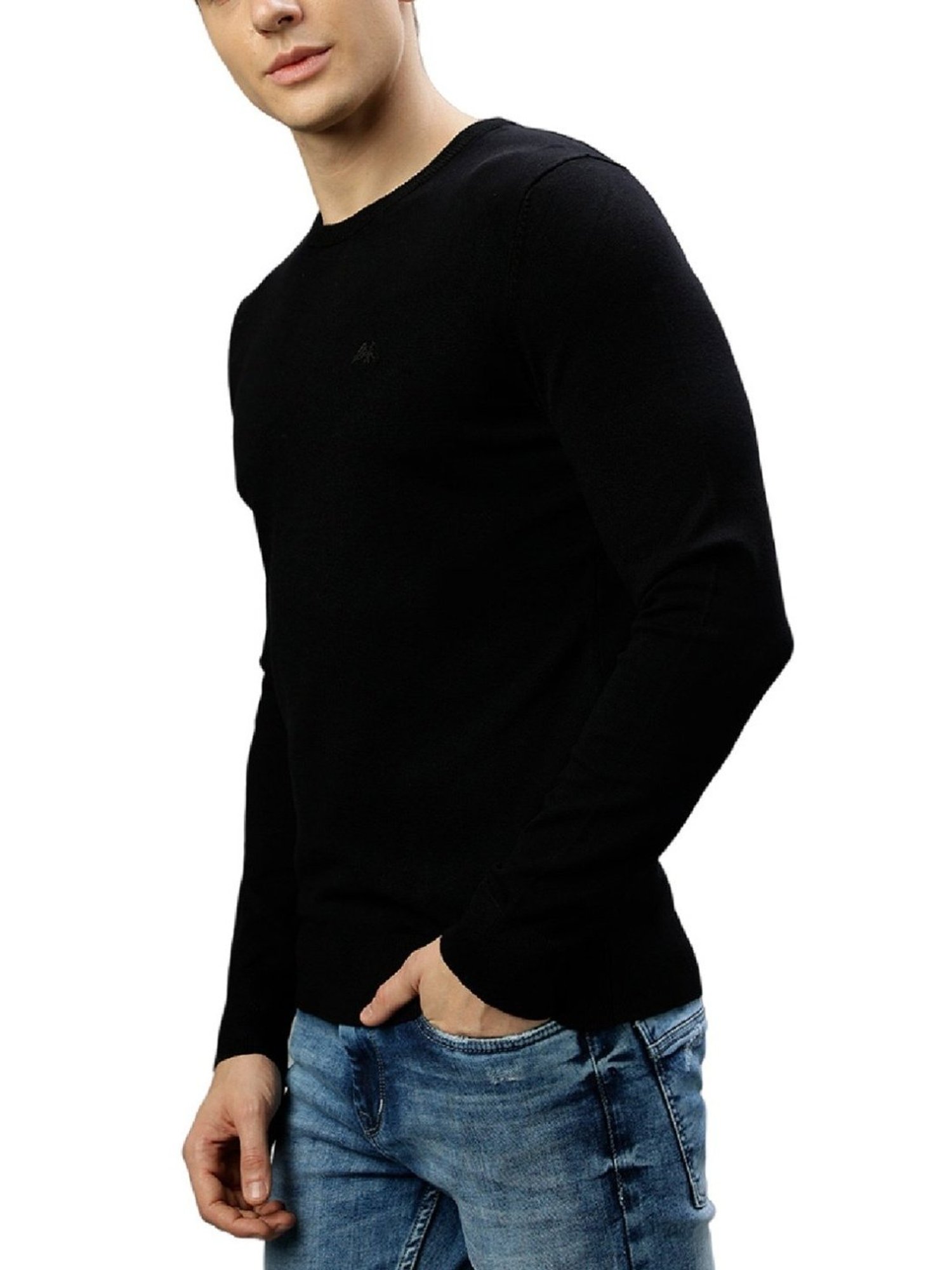 Lindbergh Black Slim Fit Sweaters