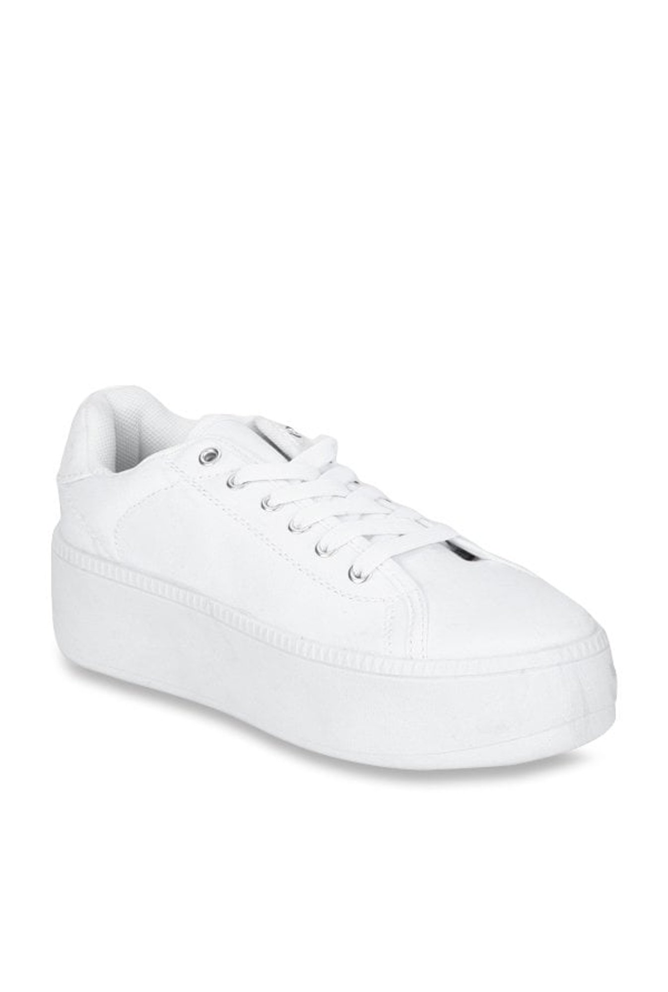 Truffle Collection White Casual Sneakers