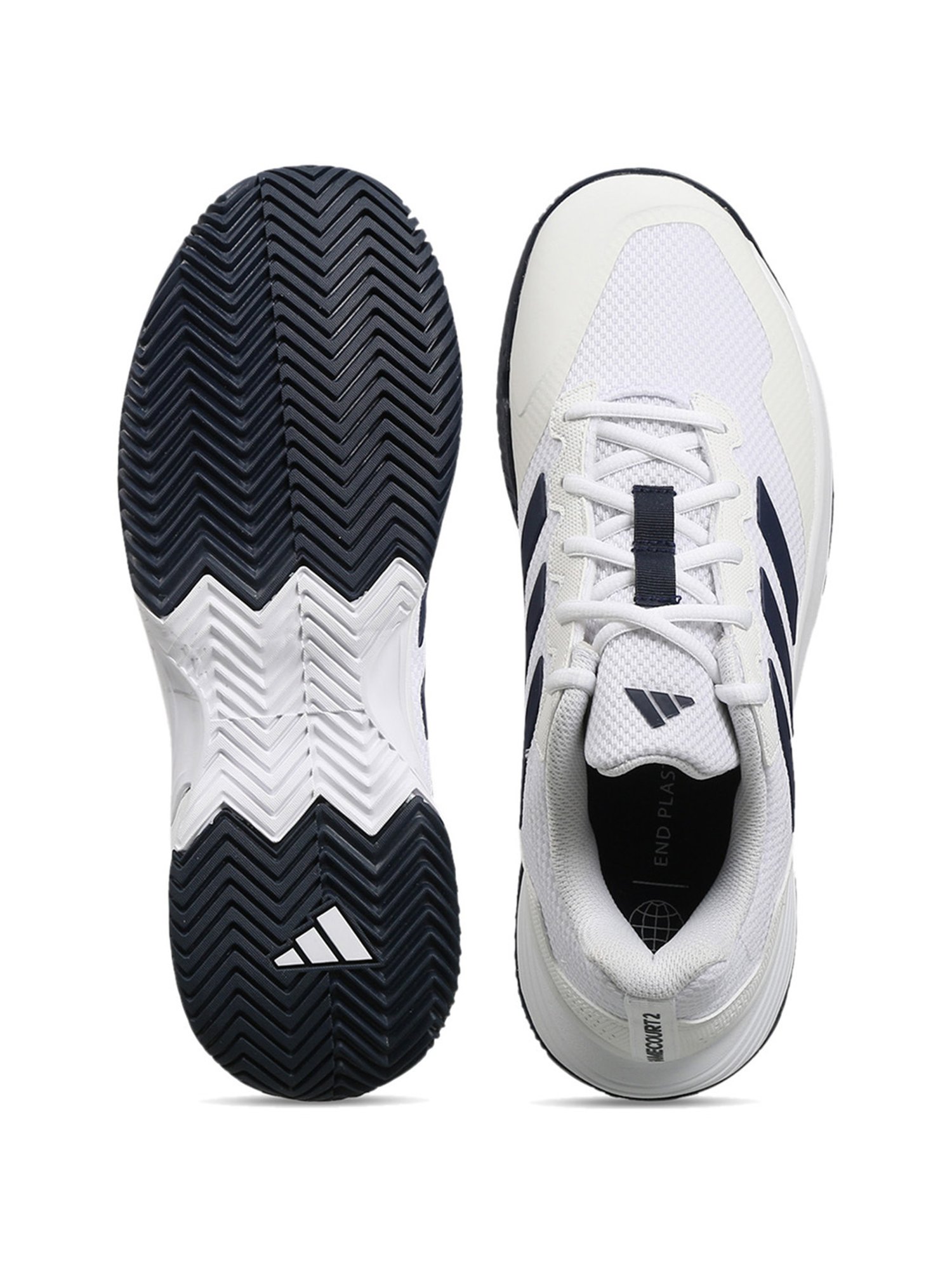 Adidas Men's GameCourt 2 M White Tennis Shoes