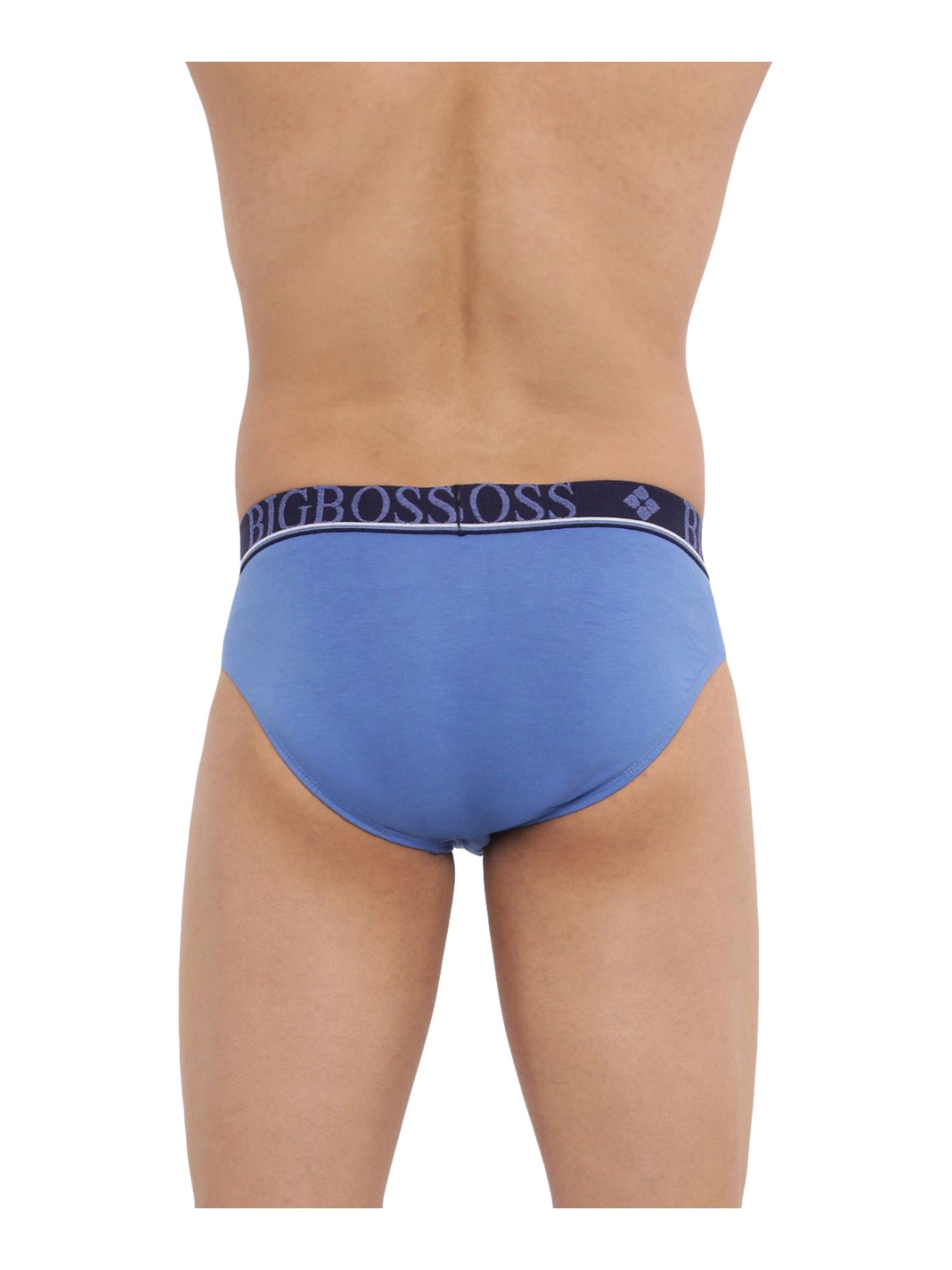 Dollar Bigboss Assorted Color Cotton J-Class Mobilio Briefs (Pack Of 4)