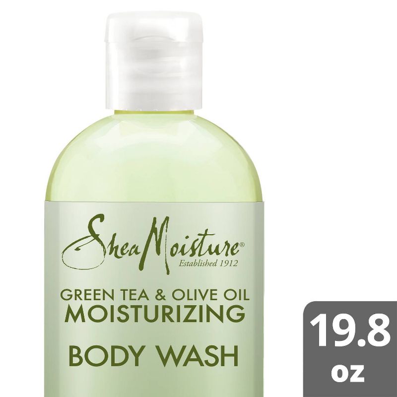 SheaMoisture Body Wash Olive Oil and Green Tea - 19.8 fl oz