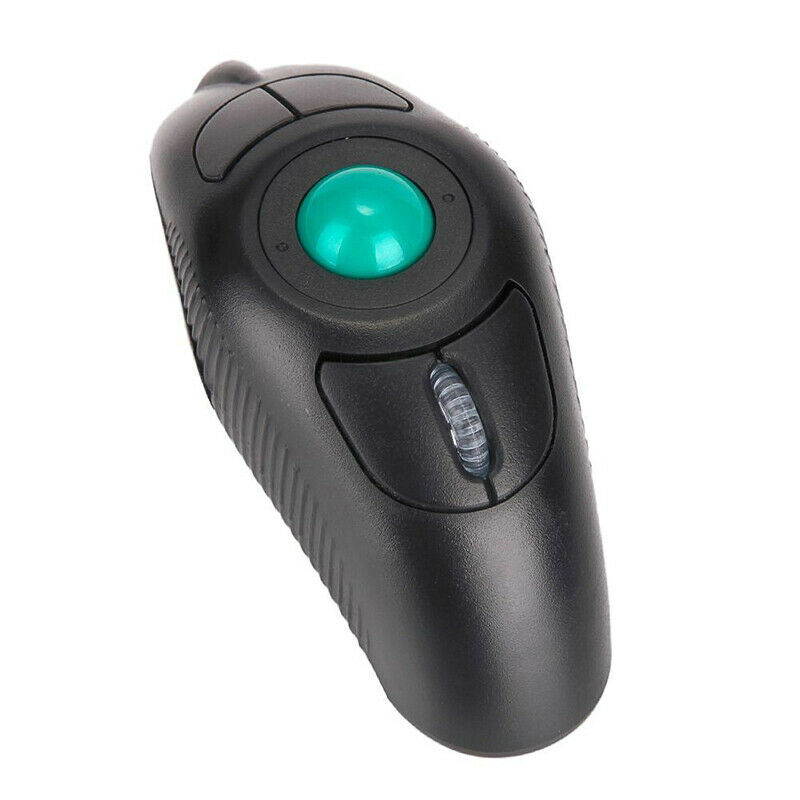 Wireless Air Mouse Ergonomic Trackball Handheld Finger USB Mouse USB Optical Trackball Mice for PC Laptop