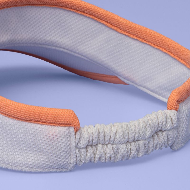 Girls' Panama Straw Striped Hat - art class™ Tan