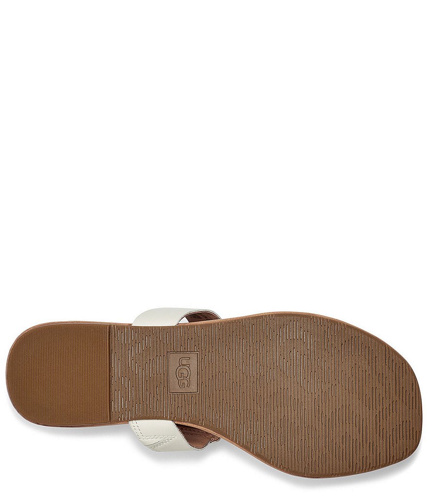 UGG&reg; Gaila Leather Thong Sandals