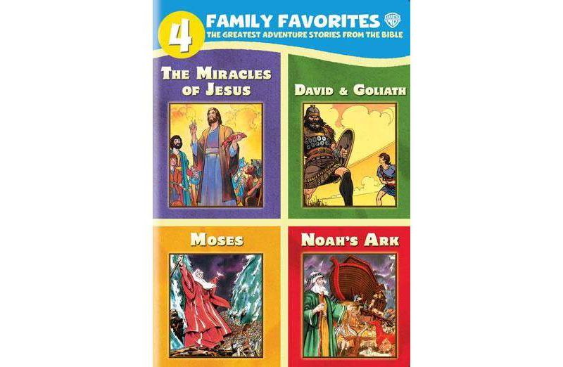 4 Family Favorites: Greatest Adventures of the Bible (DVD)