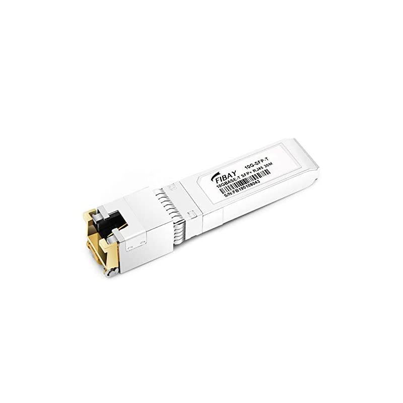 SFP+ to RJ45 for Ubiquiti Unifi UF-RJ45-TP-Link RJ45SFP+-TPL D-Link DEM-440XT Brocade -SFPP-T Zyxel Base-T SFP+ Transceiver Module Copper, Cat6a/7, 30M,4 Pack