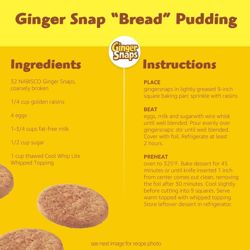 Nabisco Ginger Snaps Cookies - 16oz