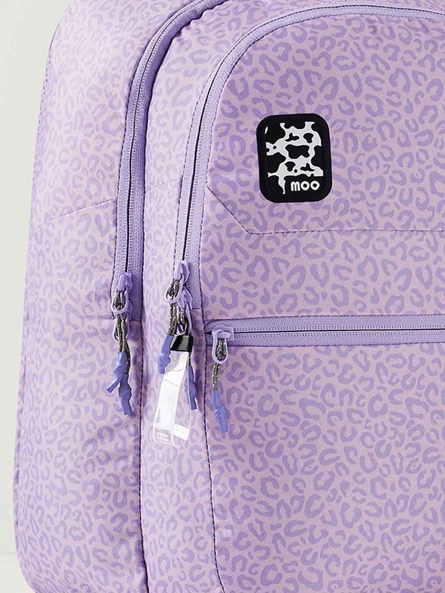Wiki Back to School 1 Purple Polyester Printed Backpack - 22 Ltrs
