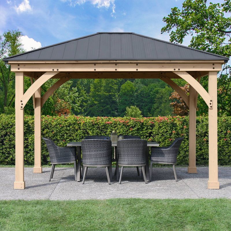 11'x13' Meridian Gazebo - Yardistry