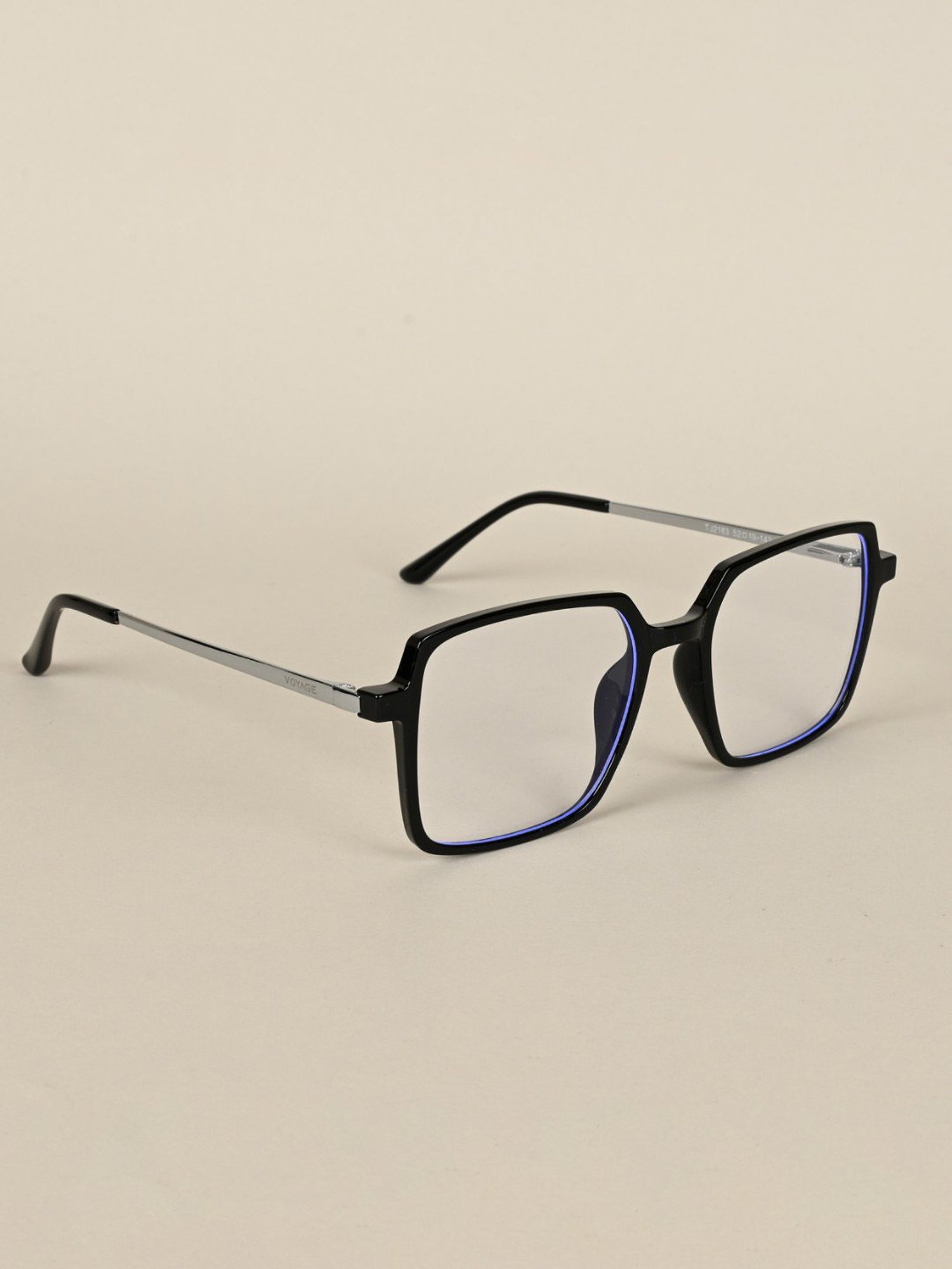 Voyage Clear Wayfarer UV Protection Unisex Sunglasses