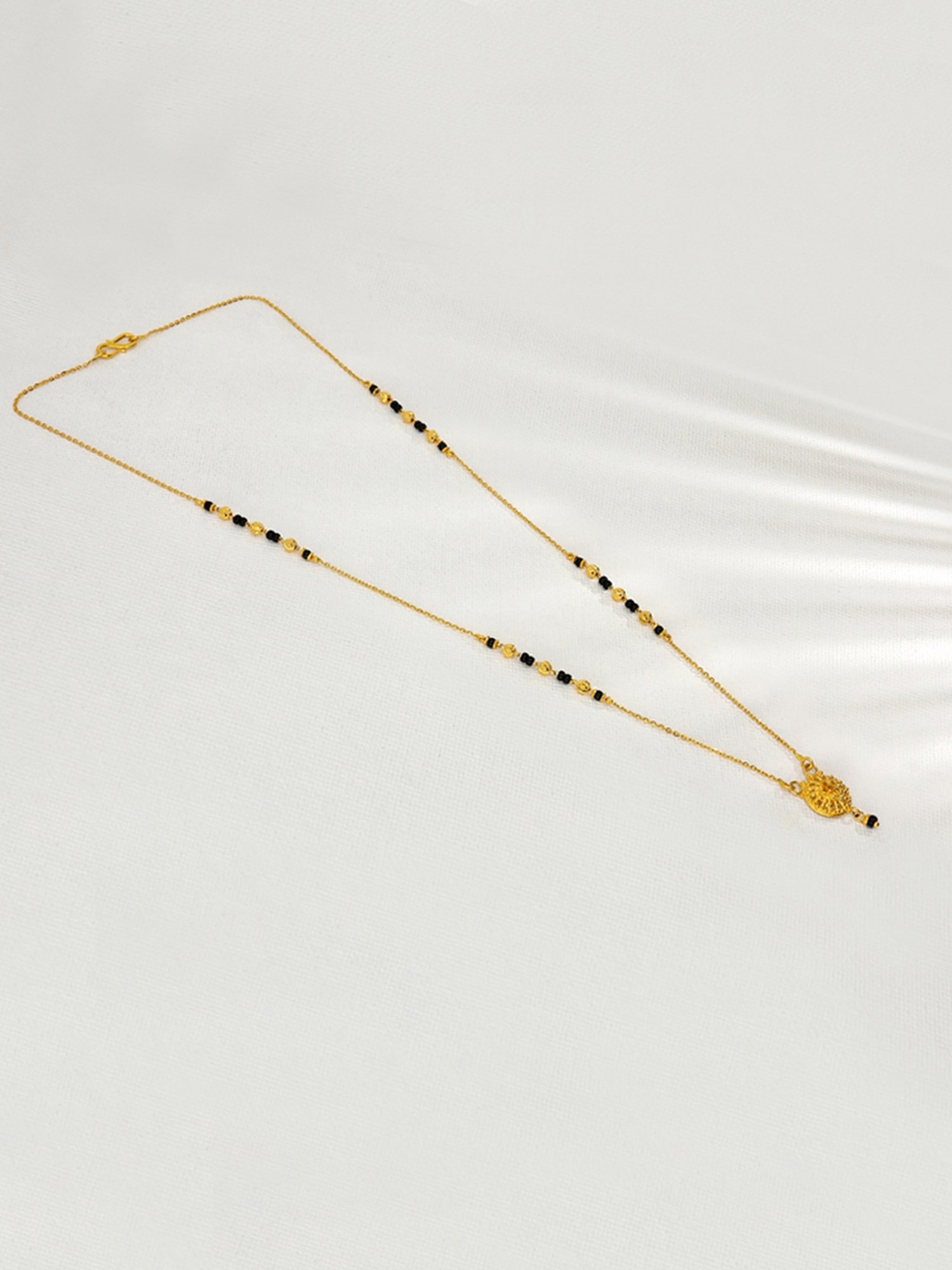 P.N.Gadgil Jewellers Gold Tassel Fusion Mangalsutra For Women