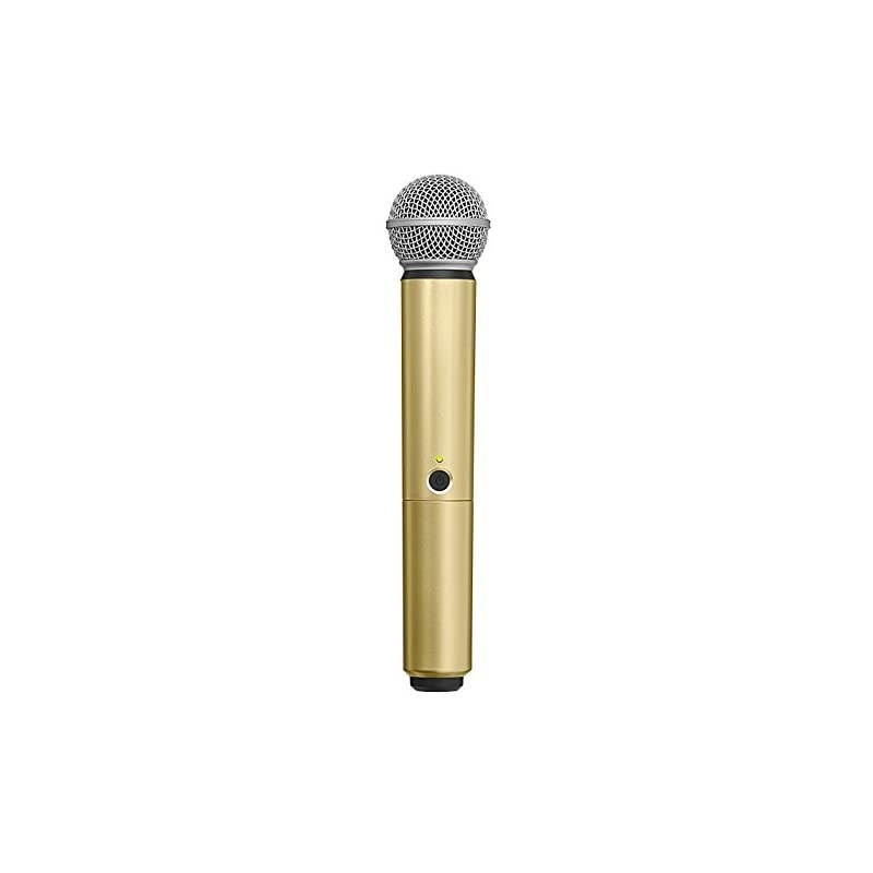 WA713-GLD Colored Handle Only for BLX2/SM58 and BLX2/BETA58A Wireless Transmitters (Gold)