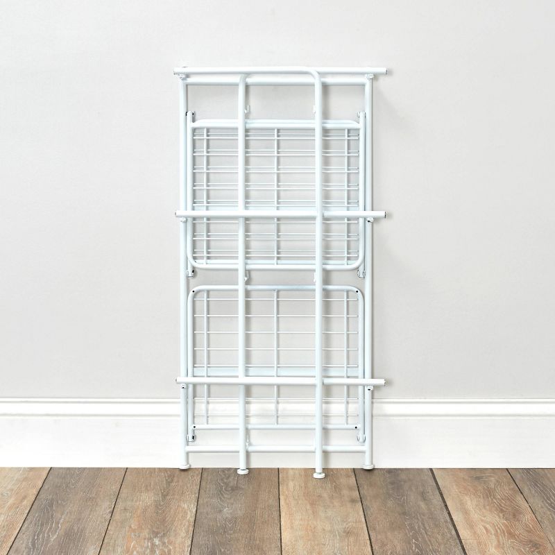 FlipShelf 3 Tier Narrow Rounded Shelf White