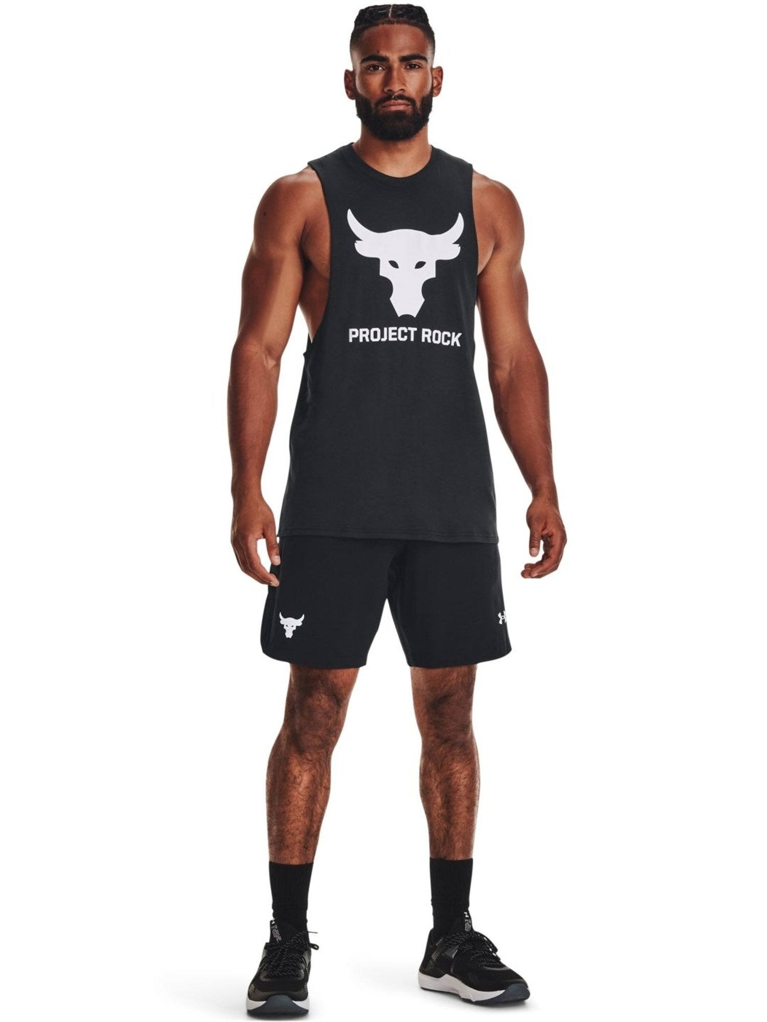 Under Armour Black Loose Fit Sports Shorts