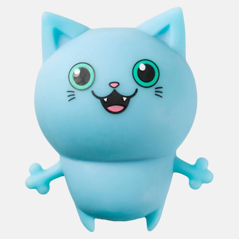 Cat Squish Animal Figure Blue