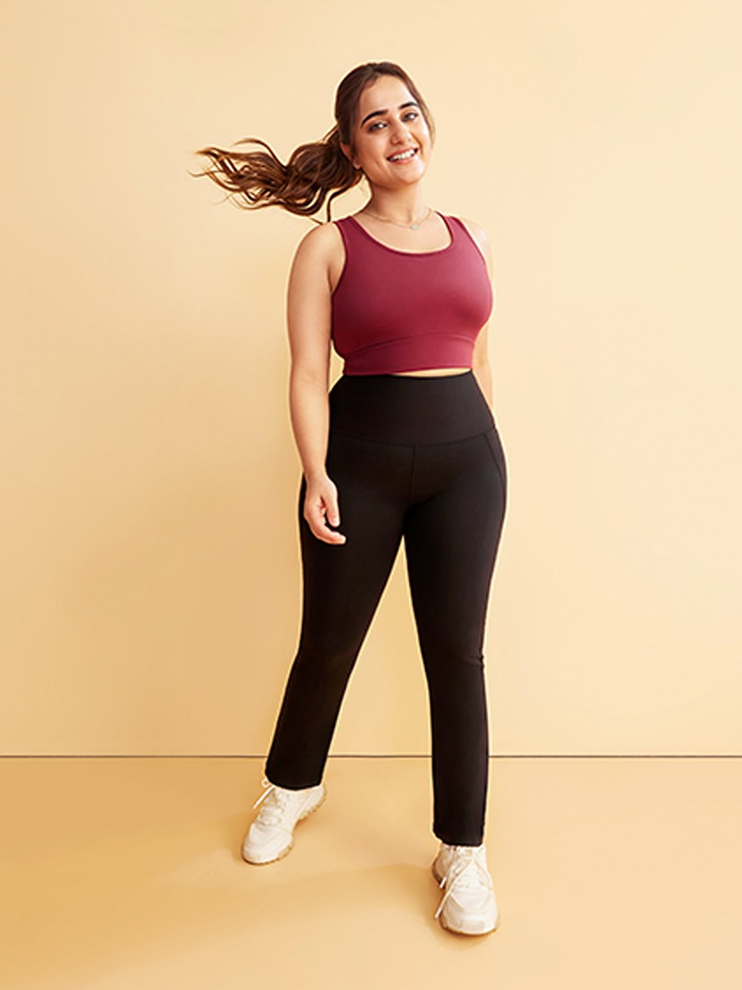 BlissClub Dark Navy High Waist The Ultimate Flare Pants