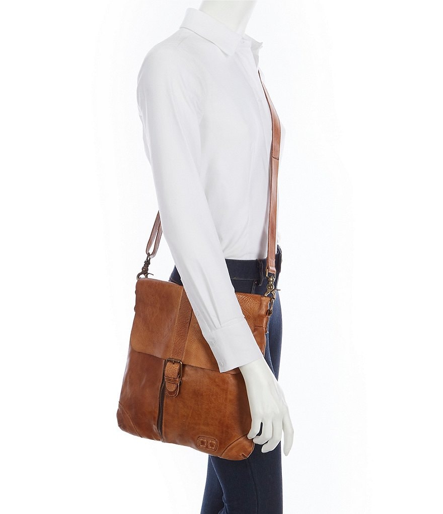 Bed Stu Jack Distressed Leather Crossbody Bag