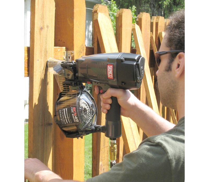 SENCO SCN49 ProSeries 15 Degree 2-1/2 in. Full Round Head Coil Siding Nailer