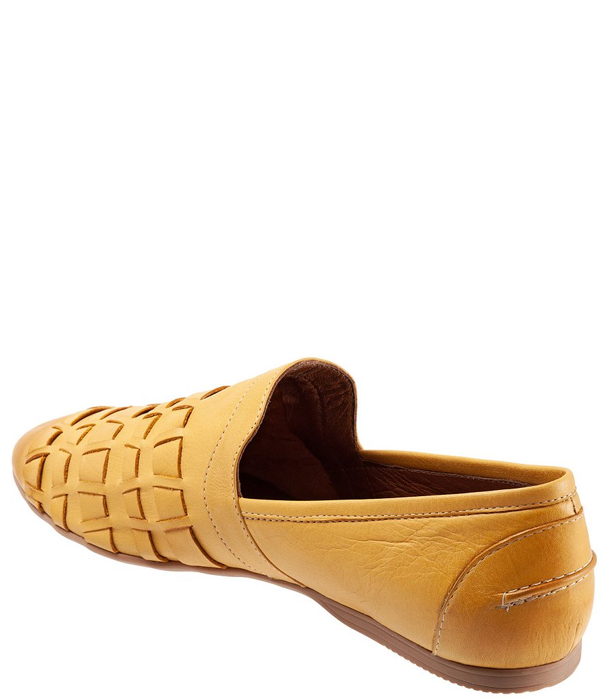 Bueno Kristy Woven Leather Slip-On Flats