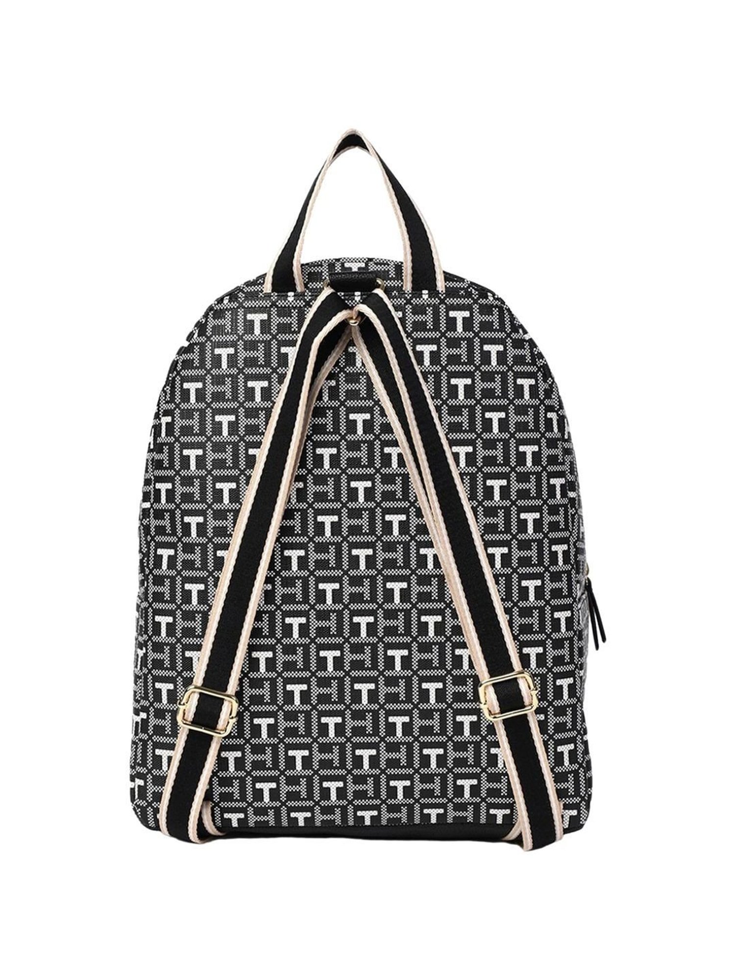 TOMMY HILFIGER Black KIARA II Logo Backpack