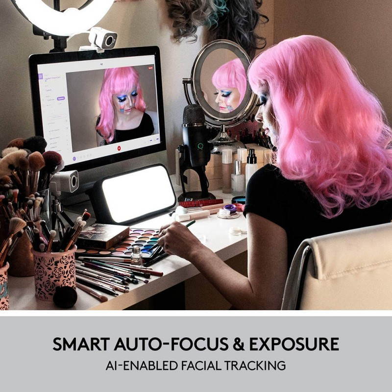 Logitech StreamCam, 1080P HD 60fps Streaming Webcam with USB-C and Built-in Microphone