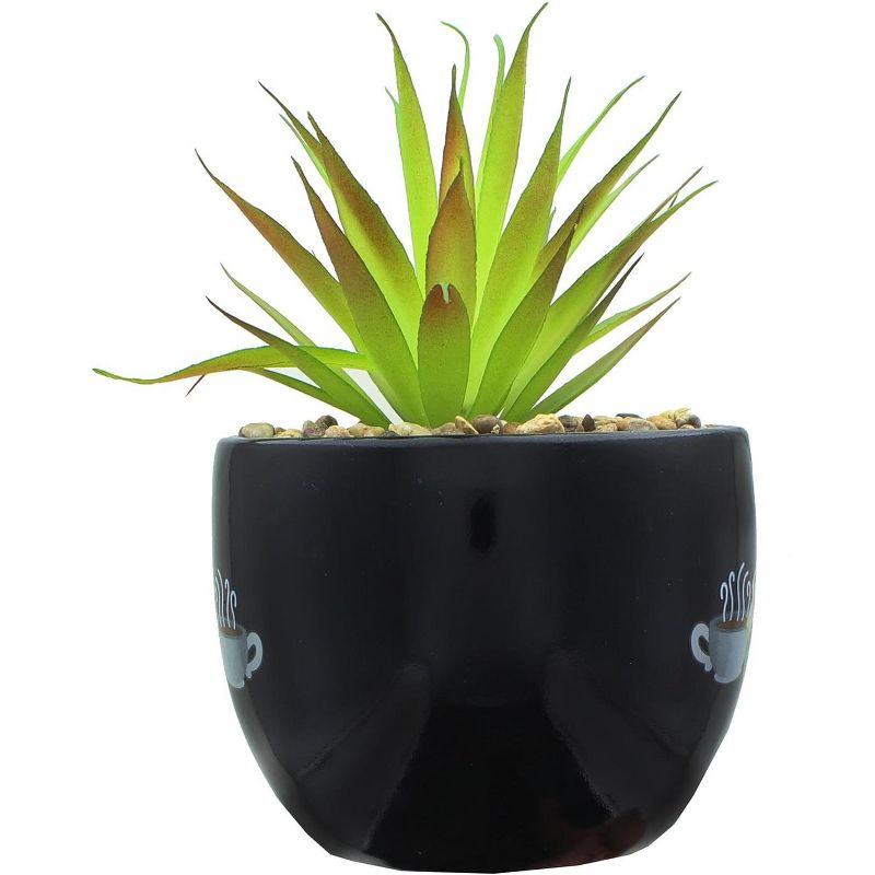 Silver Buffalo Friends Central Perk Logo Large Ceramic Planter