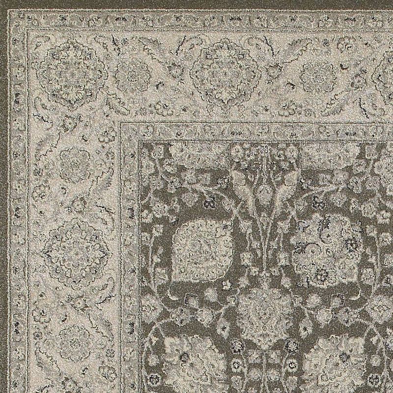 5'x7' Rectangle Braided Solid Jute Area Rug Brown - Okuna Outpost