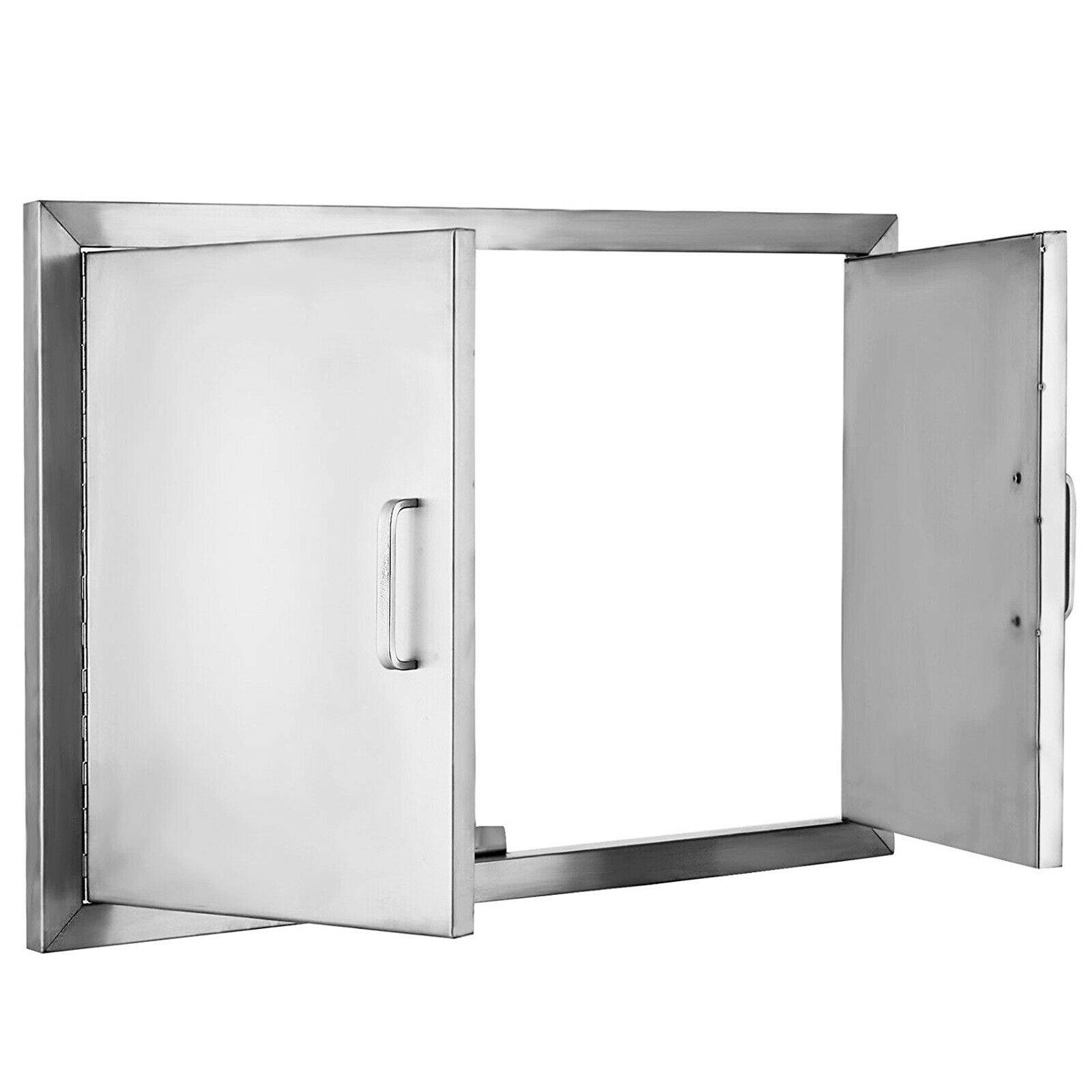 30.5" OUTDOOR KITCHEN BBQ ISLAND 304 STAINLESS STEEL DOUBLE ACCESS DOOR USA