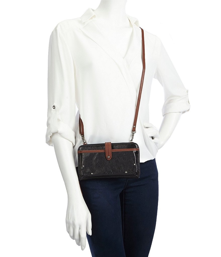 The Sak Iris Large Leather Smartphone Convertible Mini Wallet