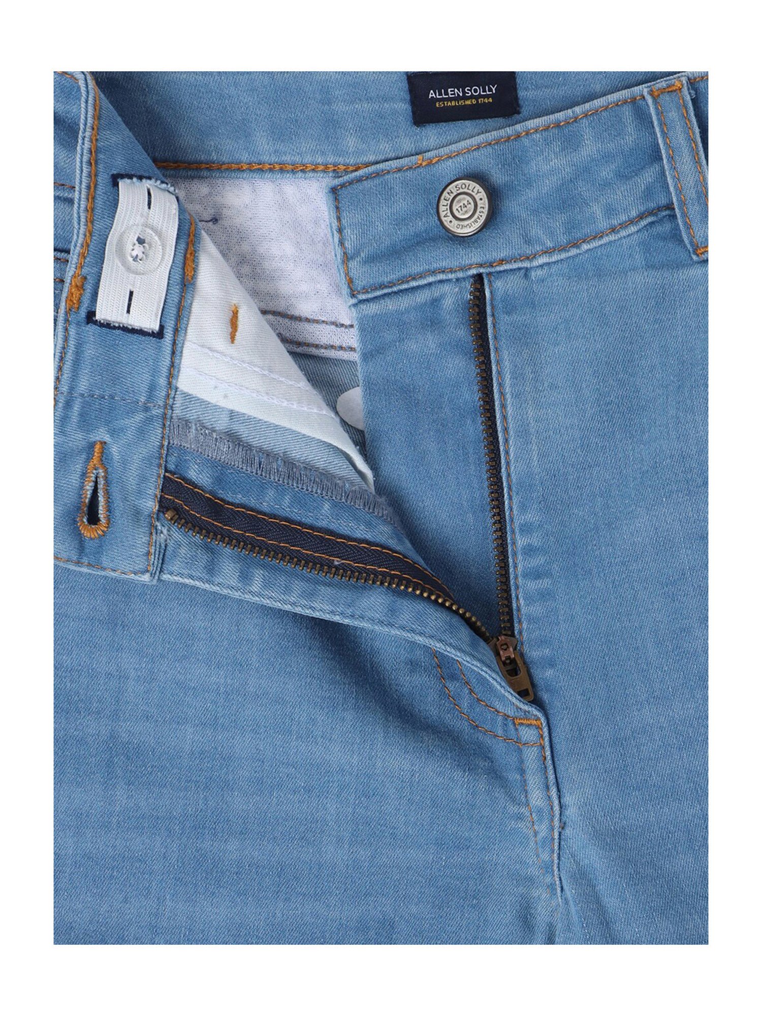 Allen Solly Junior Blue Solid Jeans