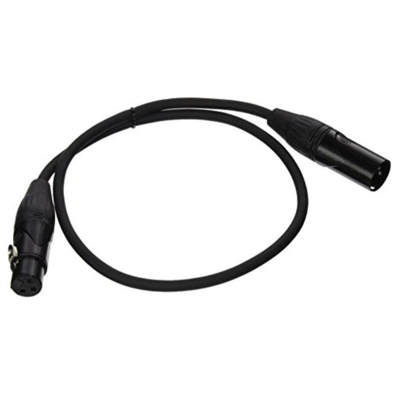 VRL VRLDMX3P2 3 Pin DMX Cable 2'