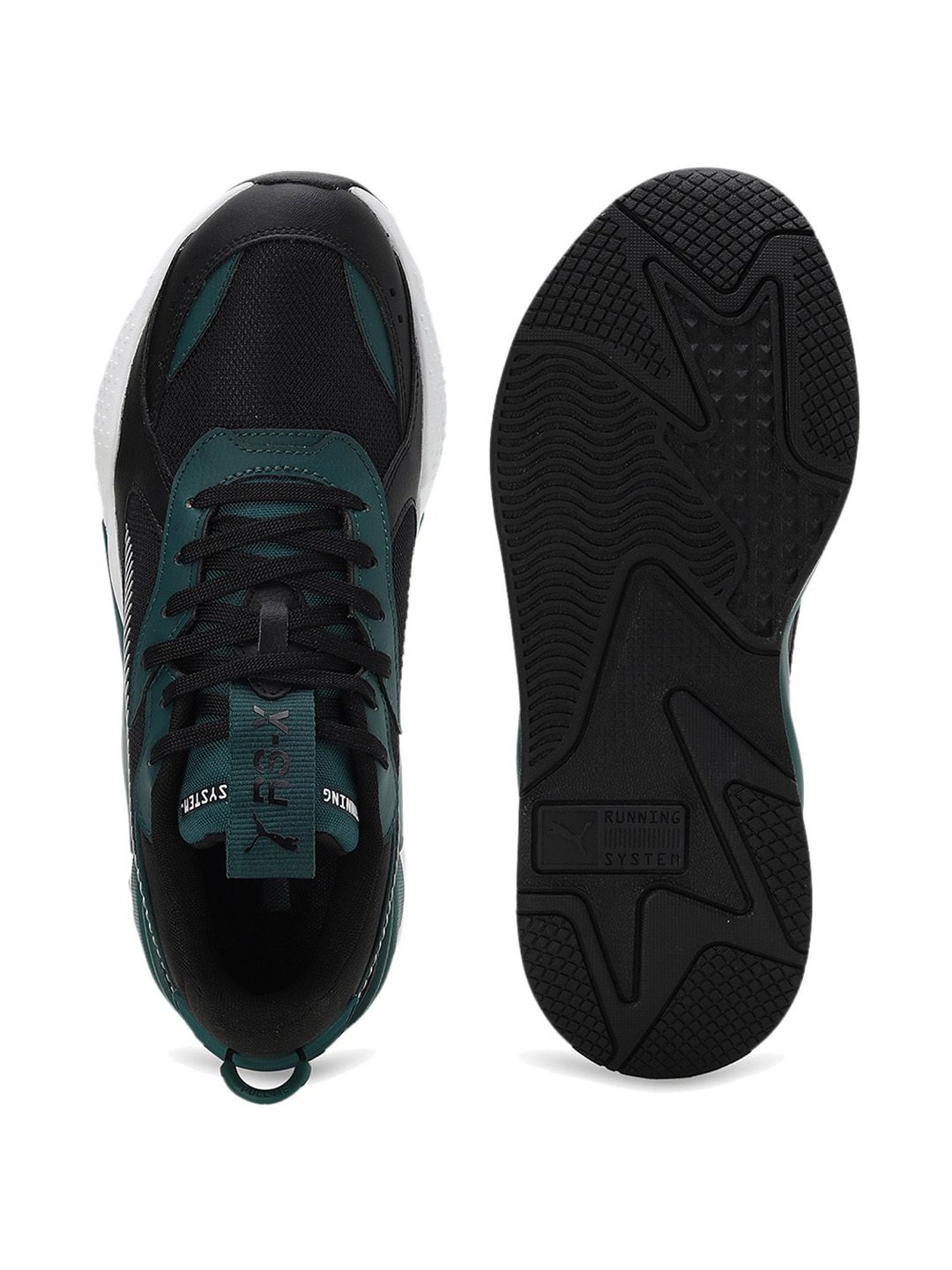 Puma Men's RS-X Geek Black Casual Sneakers