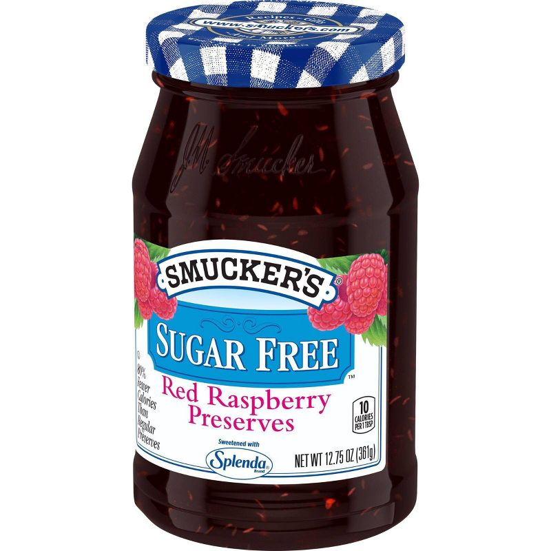 Smucker's Sugar Free Light Red Raspberry Preserves - 12.75oz