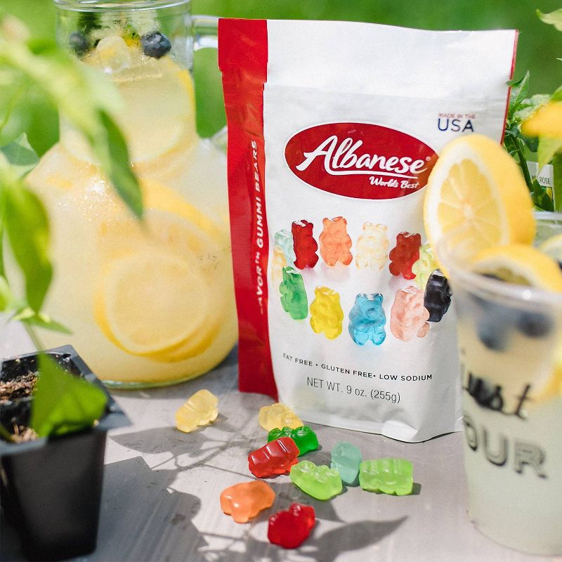 Albanese World's Best 12 Flavor Gummi Bears - 9oz