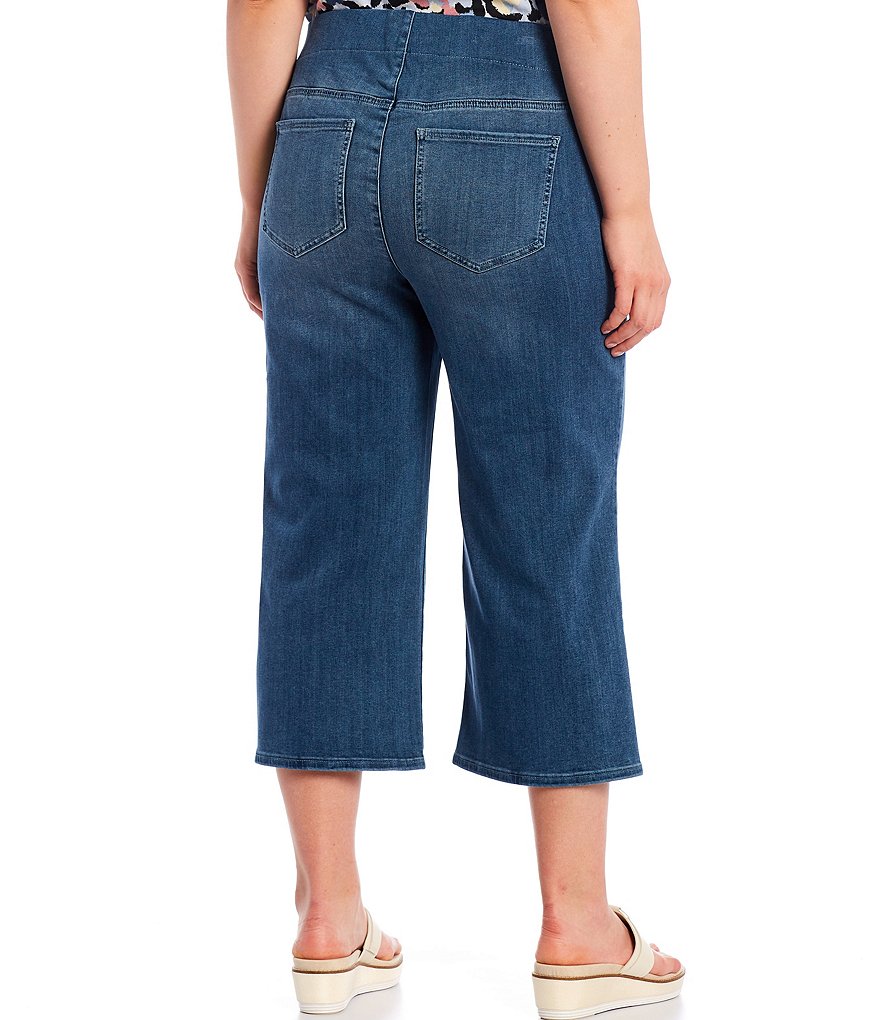 Democracy Plus Size Ab-Solution Capri Skimmer Jean