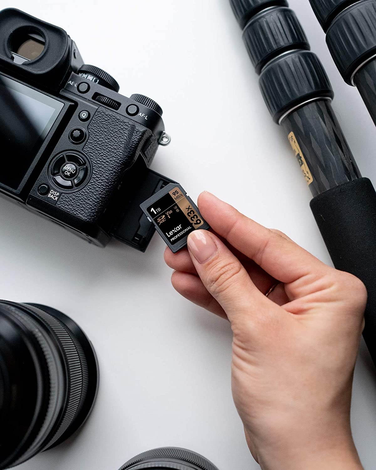 Lexar 64GB Professional Class 10 UHS-I U1 633x SDXC Memory Card #LSD64GCB1NL633