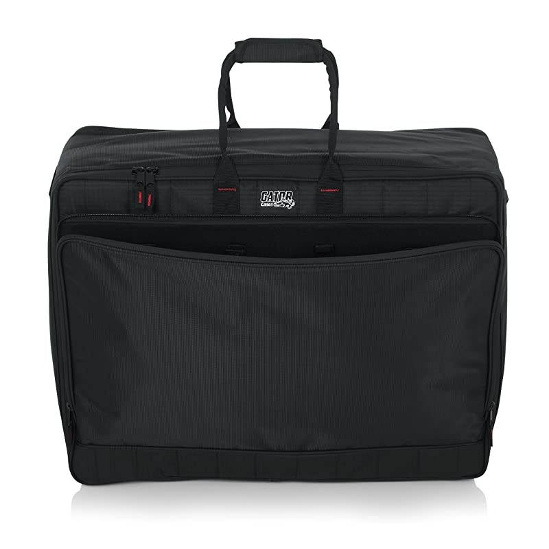 Cases Padded Nylon Mixer/Gear Carry Bag with Removable Strap; 25" x 19" x 8" (G-MIXERBAG-2519)