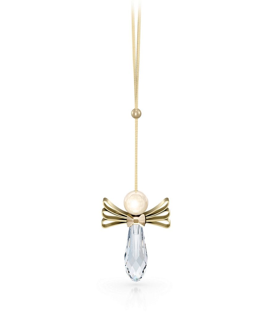 Swarovski Crystal Holiday Magic Angel Ornament, Small Ornament