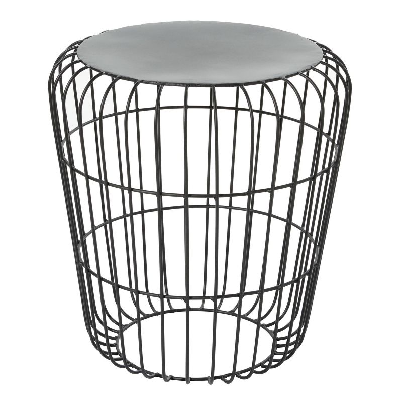 Metal Patio Accent Table - Olivia & May