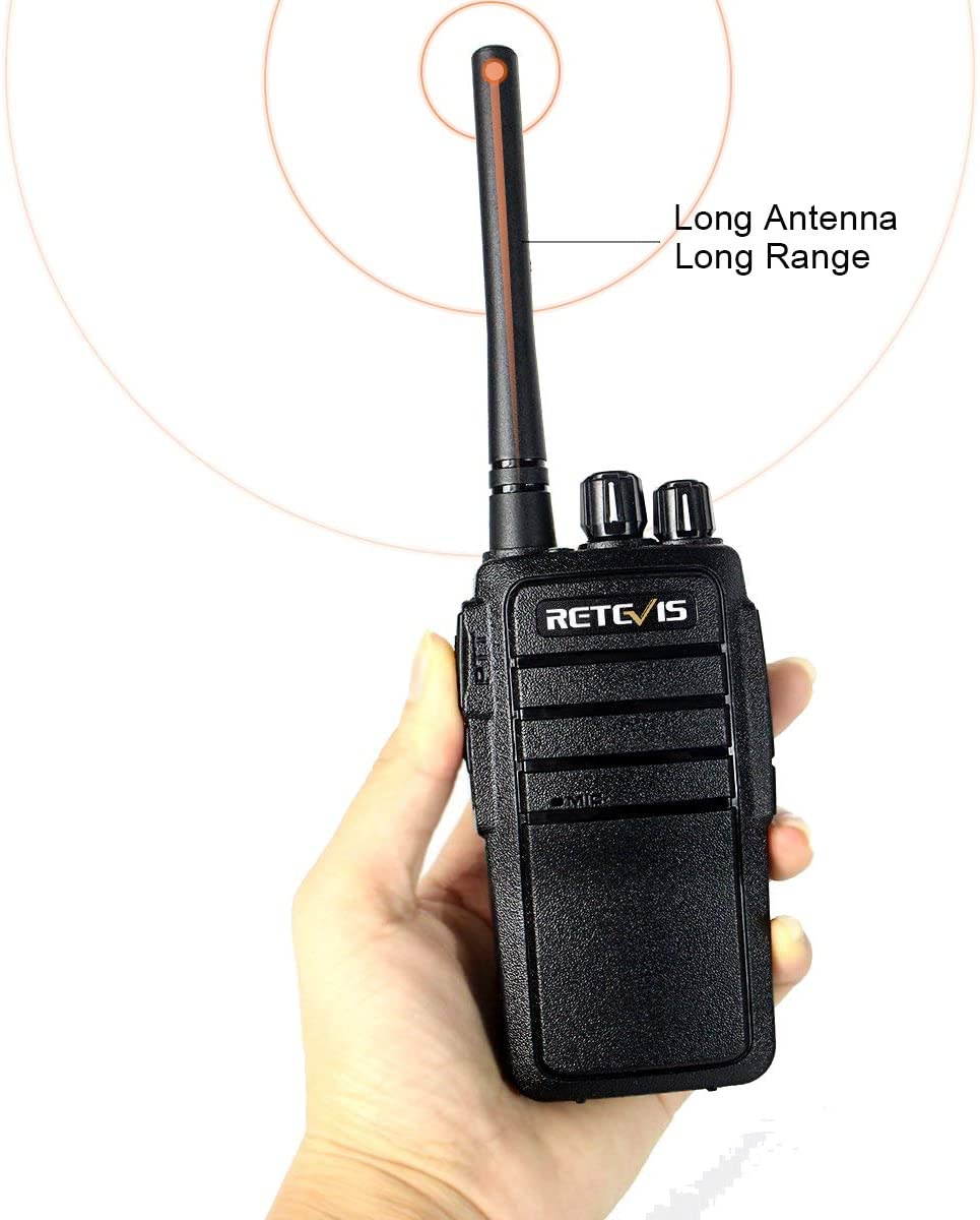 Case of 4,Retevis RT21 Walkie Talkies Adults Rechargeable, Two Way Radios Long Range,16 Channels VOX Hands Free Emergency 2-Way Radio for Family and Small Organization Business