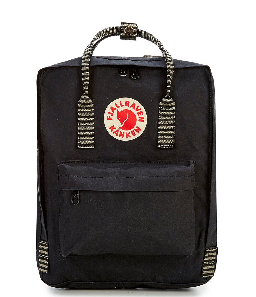 Fjallraven Kanken Water-Resistant Stripe-Handle Backpack