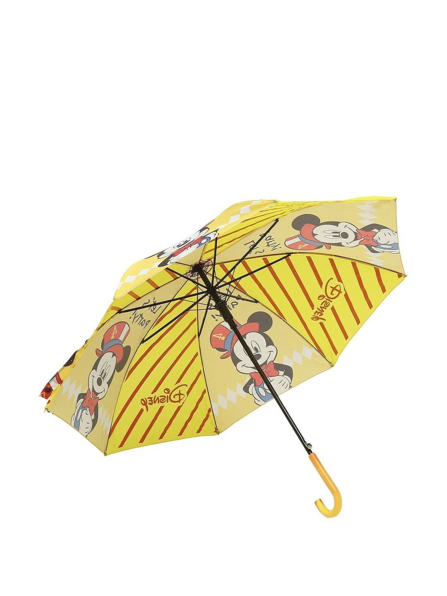 Citizen Yellow Printed Free Size Umbrella